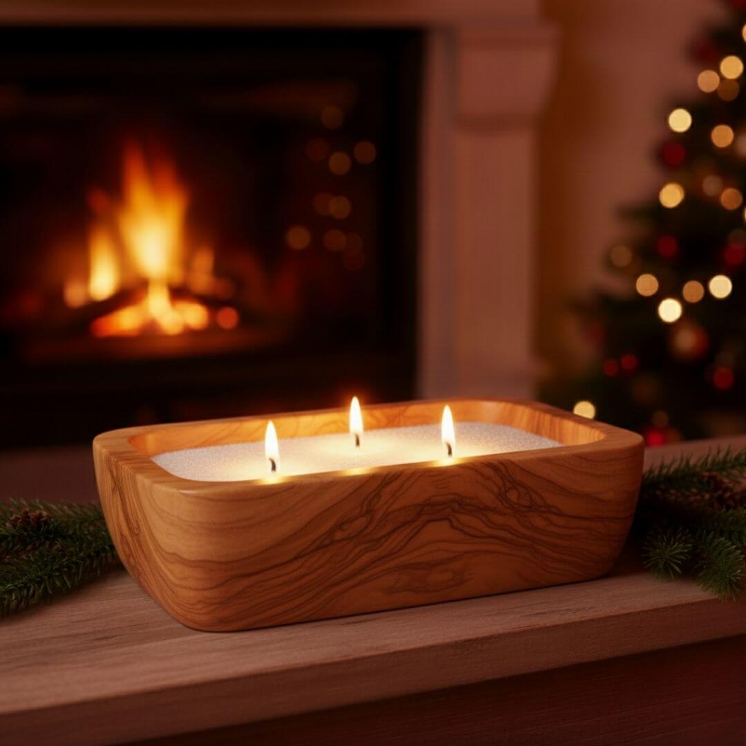 Holzdocht 3er Set – Sand & Fire