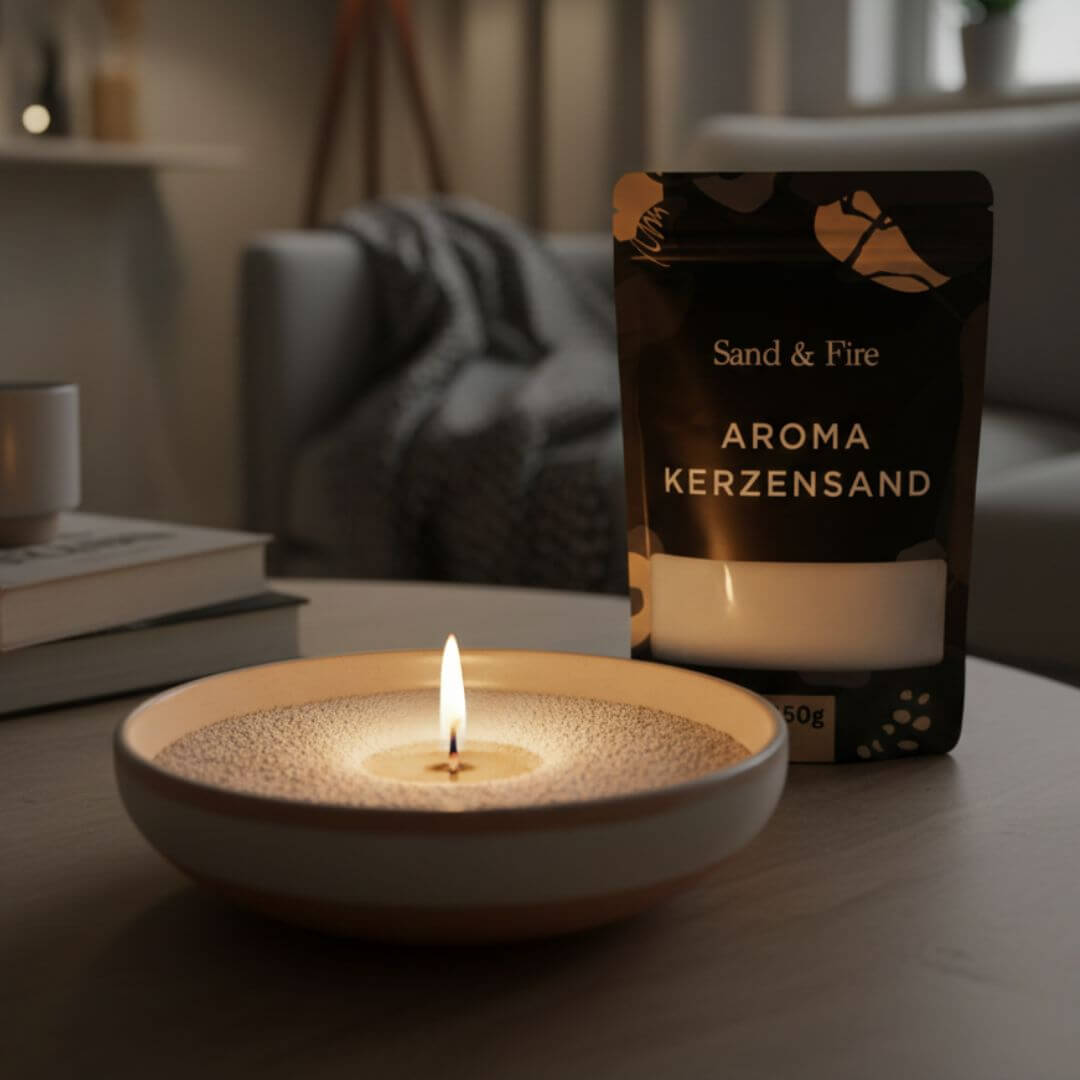 Kerzensand ohne Duft - Weiß 450g